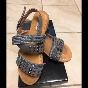 NWT NIB Rhinestone Sandler’s